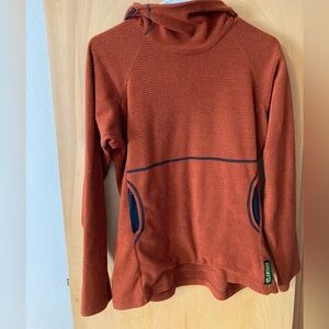 Melanzana microgrid sweatshirt